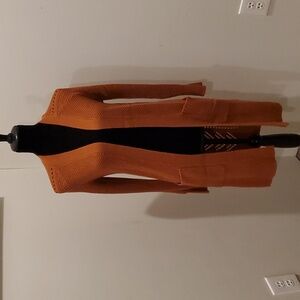 Burnt Orange Cardigan